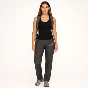 PrAna Summit Hiking Pants - Heather Charcoal - Stretch Sustainable Yoga - Size S